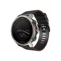 Produktbild: POLAR Grit X Pro Titan Sportuhr mit Band perforiertes Leder grau
