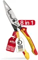 Produktbild: Wiha Multifunktionszange 8in1 Industrial electric, rot/gelb (45705)