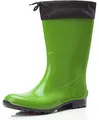 Produktbild: Ladeheid Gummistiefel Damen mit Stulpe Wasserdicht Regenstiefel für Jede Jahreszeit LA-968(Grün/Schwarz, 36 EU)