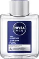 Produktbild: NIVEA MEN Hydrocare After Shave Fluid, beruhigendes After Shave für Männer, Hautpflege nach der Rasur mit Aloe Vera und Pro Vitamin B5 (100 ml)