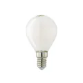 Produktbild: LED Filamentlampe KUGEL, 230V, Ø 4.5cm / L 8cm, E14, 4.5W 2700K 400lm 300°, dimm