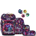 Produktbild: Ergobag Schulranzen Set 5tlg. Cubo Color Flash Edition (2026) AmBärzonas 01510-90361-10