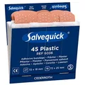 Produktbild: Salvequick Pflaster Plastic 1009036 beige, 45 St.