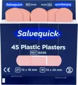 Produktbild: Salvequick® Erste-Hilfe-Set Pflaster-Strips Salvequick wasserfest Refill 6036 VE=45 Stück