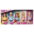 Produktbild: Disney Minipuppen Prinzessinnen 5er Set, 7,5 cm OVP NEU