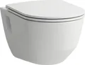 Produktbild: LAUFEN PRO Wand Tiefspül-WC, spülrandlos, offene Befestigung, 360x530mm, H820964A000001