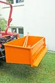 Produktbild: YERD Transportmulde für Traktor/Heckcontainer/Transportbox/Kippmulde mit Kat1 Anschluss (150 cm)