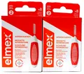 Produktbild: 2 x 8 St. ELMEX Interdentalbürsten ISO Gr. 2 0,5 mm rot