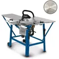 Produktbild: Scheppach - Tischkreissäge Ts310 230v - 83mm Schnitthöhe Schiebeschlitten 2. Blatt + Verbreiterung