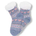 Produktbild: Antonio Kuschelige Hüttensocken im Norweger Design Gr. 35-42 Blue