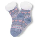Produktbild: Antonio Kuschelige Hüttensocken im Norweger Design Gr. 35-42  Blue