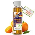 Produktbild: AlmaWin® Orangenöl Reiniger EXTRA STARK [125ml] ideal als starker Allesreiniger & Fettlöser - Veganes Orangenreiniger Konzentrat mit fruchtigem Duft - Besonders ergiebiger Orangenölreiniger