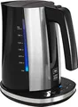 Produktbild: Wasserkocher - MELITTA - Look Aqua DeLuxe 1026-04 mit Temperatureinstellung (80 °C, 95°C, 100°C) für Tee & Babynahrung sowie Warmhaltefunktion, 1,7 L, 2400 W
