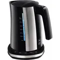 Produktbild: Melitta Look Aqua II Deluxe Schwarz-Edelstahl Wasserkocher 2400 Watt  1,7 Liter