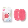 Produktbild: Waschies Babys & Kinder Waschpads – 2er-Set Pink – hergestellt in Deutschland - Eignung bei Windeldermatitis & Neurodermitis - hypoallergene Alternative zu Einweg-Feuchttüchern und Waschlappen