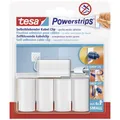 Produktbild: tesa POWERSTRIPS Kabel-Clips Weiß Inhalt: 5 St.