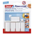 Produktbild: Tesa Powerstrips Kabel Clip weiss Wiederverwendbar small 5 Stück