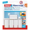 Produktbild: tesa Kabelclips Powerstrips Kabel-Clip weiß 3,6 cm x 2,1 cm, 5 St.