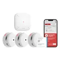 Produktbild: X-Sense Smart Rauchmelder XS01-M mit SBS50 Basisstation, Zertifiziert nach EN 14604, Funkrauchmelder mit WLAN, vernetzbarer Feuermelder, kompatibel mit der X-Sense Home Security App, FS31, 3 Stück