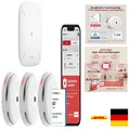 Produktbild: X-Sense Smart Rauchmelder XS01-M mit SBS50 Basisstation, Zertifiz