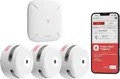 Produktbild: Set aus 3 Rauchmeldern XS01-M + WLAN-Zentrale SBS50 – FS31 X-Sense