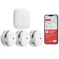 Produktbild: X-Sense Smart Rauchmelder XS01-M mit SBS50 Basisstation, Zertifiz