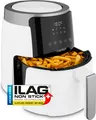 Produktbild: MEDION P40 L Heißluftfritteuse (4,7 Liter, Airfryer, 1500 Watt, einfache Bedienung, ölfreies Frittieren, 60 Min Timer, bis zu 200° C, Antihaft-Beschichtung, MD13030) weiß