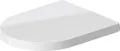Produktbild: Duravit WC-Sitz ME by Starck Scharnier Edelstahl mit SoftClose, weiß, 1 Stk.