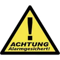 Produktbild: Pentatech Warnaufkleber Achtung Alarmges (40201)