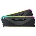 Produktbild: DIMM 32 GB DDR4-3200 2x 16 GB Dual Kit schwarz CMN32GX4M2Z3200C16 Vengeance RGB RT INTEL XMP