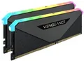 Produktbild: Corsair Vengeance RGB RT 32GB Gunmetal UDIMM 2x16GB Kit DDR4-3200 CL16-20-20-38 - CMN32GX4M2Z3200C16