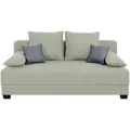 Produktbild: P & B Schlafsofa, Beige, Textil, 2-Sitzer, Füllung: Schaumstoffflocken,Schaumstoffflocken,Schaumstoffflocken, 200x90x110 cm, Wohnzimmer, Sofas & Couches, Schlafsofas, Schlafsofas mit Bettkasten