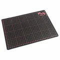 Produktbild: 2x  Schneidematte Schneidschutz 22x30 cm Schwarz mit Raster bedruckt
