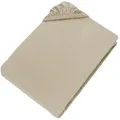 Produktbild: SCHÖNER WOHNEN-Kollektion Spannbettlaken BASIC Spannbettlaken, Mischgewebe, Gummizug: rundum, (1 Stück), 150 x 200 cm in Beige beige 150 cm x 200 cm