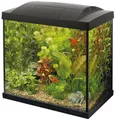 Produktbild: SuperFish SF Tropical Set 30 Aquarium schwarz inkl. Filter, Heizer, Wasseraufbereiter, Kescher, Thermometer und Futter