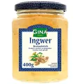 Produktbild: Gina Fruchtaufstrich Ingwer 400g aus Dänemark Ingwerfruchtaufstrich