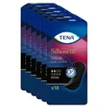 Produktbild: TENA® Silhouette NOIR Mini Einlagen bei Inkontinenz · 6X18 St · PZN 15896999