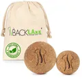 Produktbild: BACKLAxx® Massageball Set aus Kork mit Tasche, 5cm & 7cm