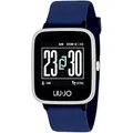 Produktbild: LIU JO Tech Damen Smartwatch 48 x 34 x 11mm Silikon, in der Farbe Blau, SWLJ044