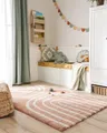 Produktbild: benuta Lytte Kinderteppich Gobi - Rosa 120x170 cm - Kunstfaser - Rechteckig & im Style: Kindermotive, Scandi Living - Pflegeleicht für Kinderzimmer, Wohnzimmer, Schlafzimmer