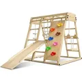 Produktbild: Juskys Maxi Klettergerüst für Kinder mit Rutsche