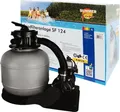 Produktbild: Summer Fun Sandfilteranlage SF 124 Poolpumpe Sandfilterpumpe Kunststoffkessel