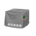 Produktbild: Mehr Garten Abdeckung Loungesessel, 85x85x80 cm, grau, Oxford 600D Gewebe, Schutzhülle für Gartensessel, wasserdicht, UV-beständig und wetterfest