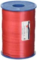 Produktbild: C.E. PATTBERG Geschenkband rot 500 Meter Ringelband 5 mm zum Basteln Dekorier...