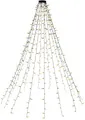 Produktbild: 400 LED-Baummantel mit Ring; mit Timer- und Memory-Funktion, 8 Leuchtmodi, 24-V-