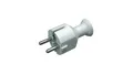 Produktbild: Wtyczka prosta 16A z/u Uni-Schuko 250V biała WT-40