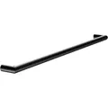 Produktbild: Keuco Reva Badetuchhalter 12801370800 schwarz matt, 800 mm, mit integrierten Haken