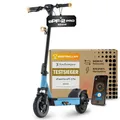 Produktbild: ePowerFun ePF-2 PRO 653W Ice Blue | E-Scooter Straßenzulassung | 80km Reichweite mit Wechselakku 653Wh | Roller mit Luftreifen & Blinker vorne und hinten | E-Roller 22km/h | Servicewerkstätten in DE