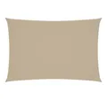 Produktbild: vidaXL Sonnensegel, Sonnenschirm Oxford-Gewebe Rechteckig 2,5x4,5 m Beige