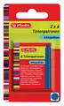 Produktbild: Herlitz Tintenpatrone Standard, passend für viele Marken, 2 x 6 Stück auf Blisterkarte, blau